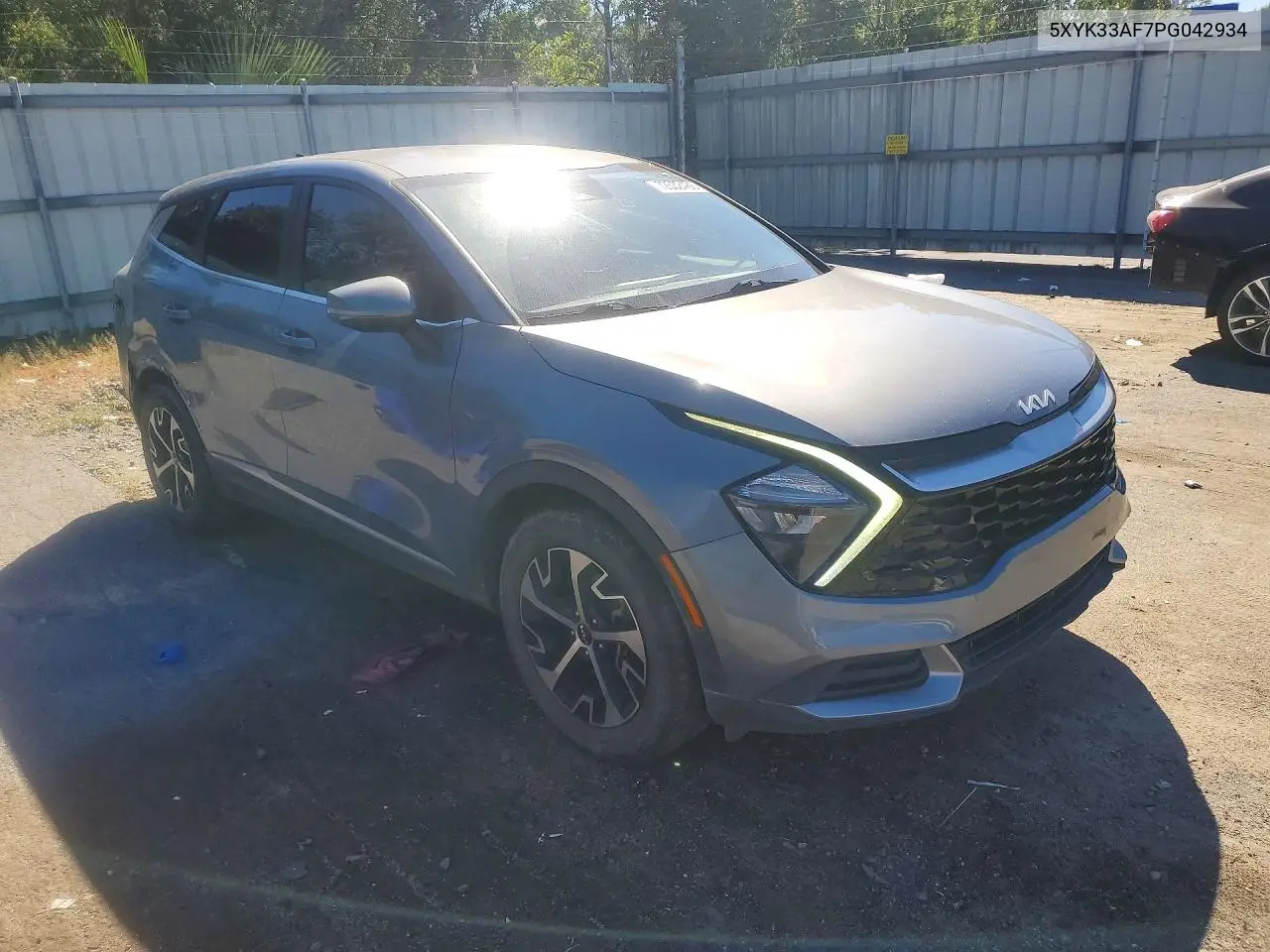 2023 KIA SPORTAGE VIN 5XYK33AF7PG042934 — фото 4