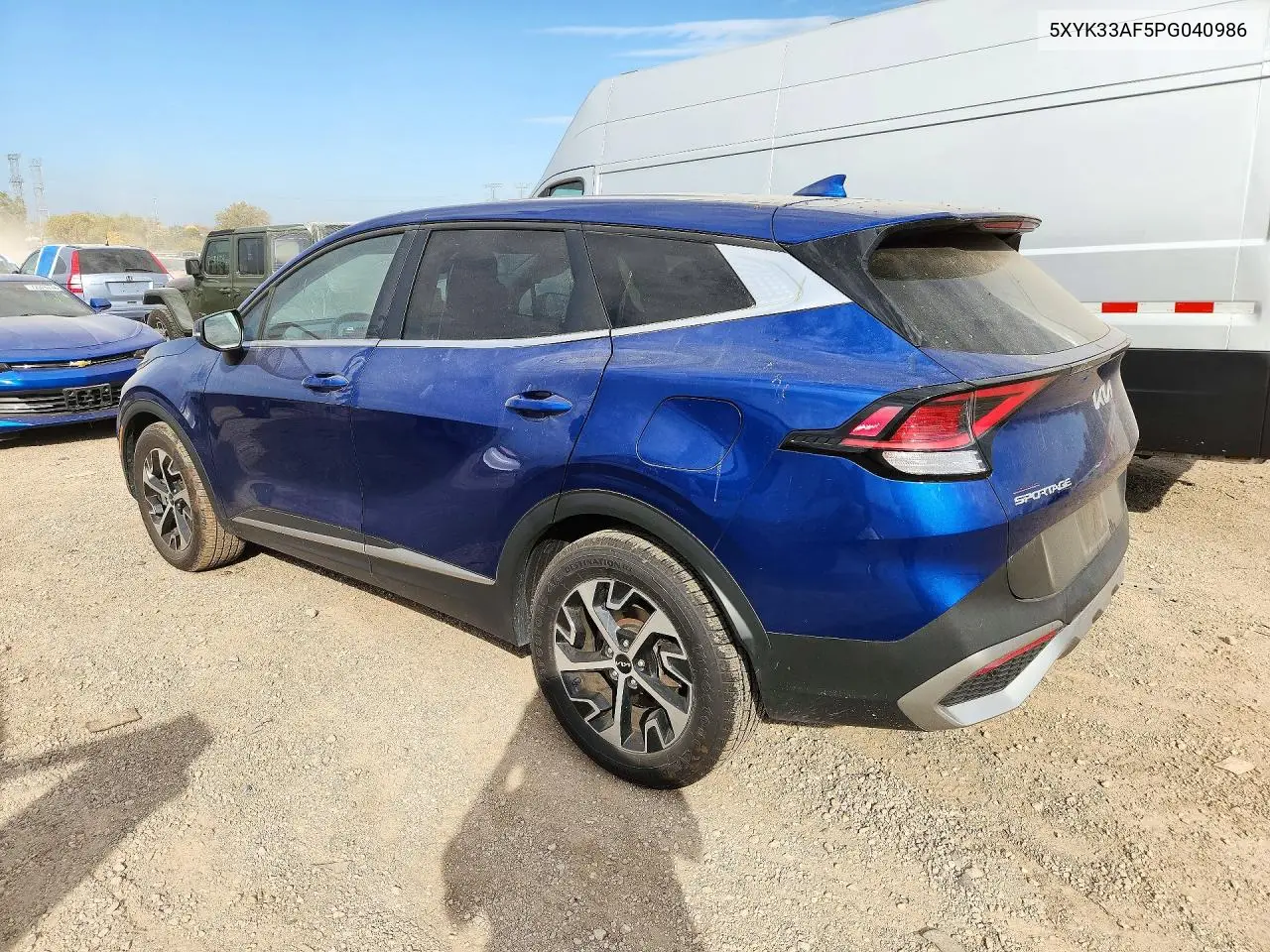 2023 KIA SPORTAGE VIN 5XYK33AF5PG040986 — фото 2