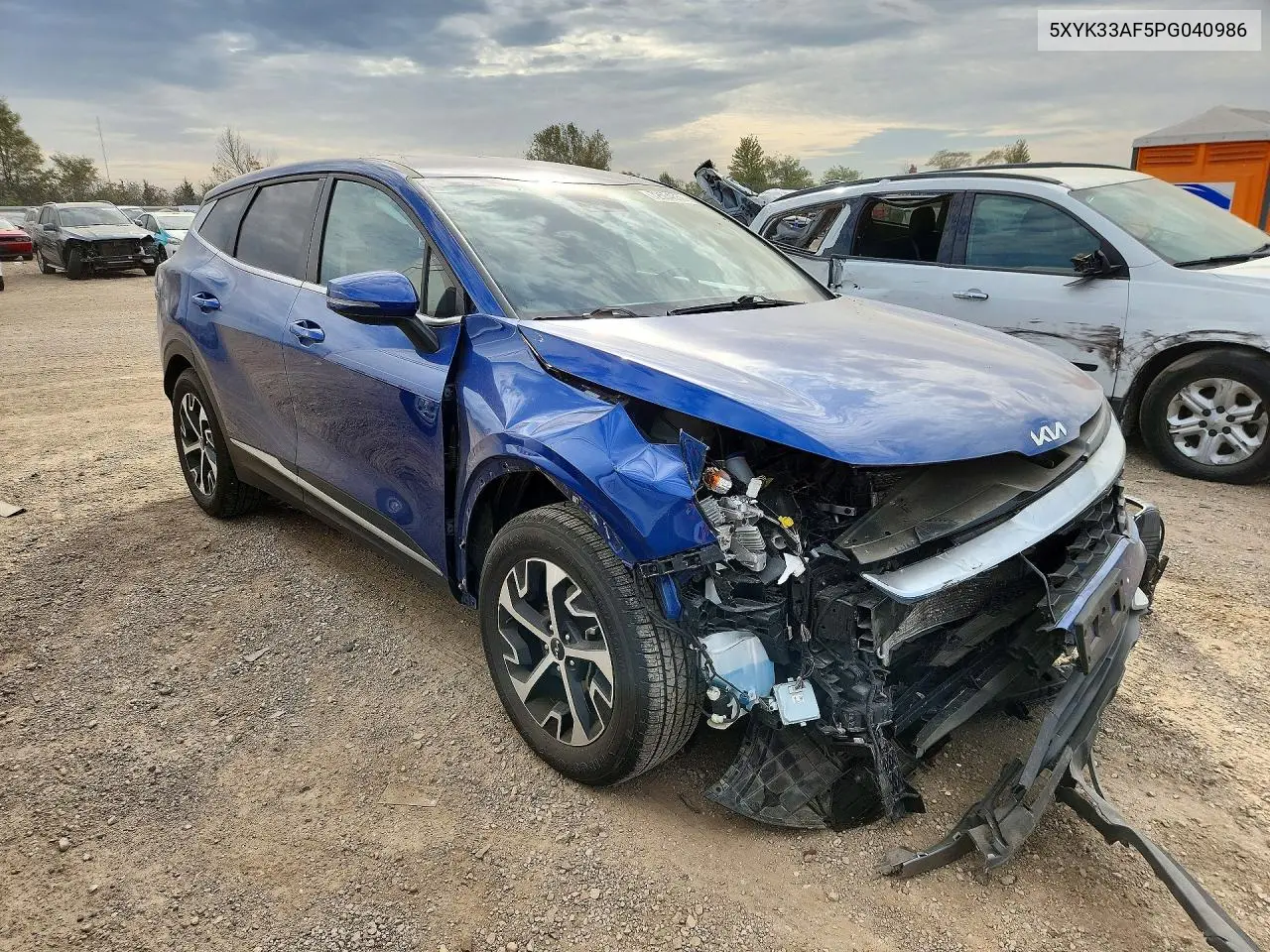 2023 KIA SPORTAGE VIN 5XYK33AF5PG040986 — фото 4