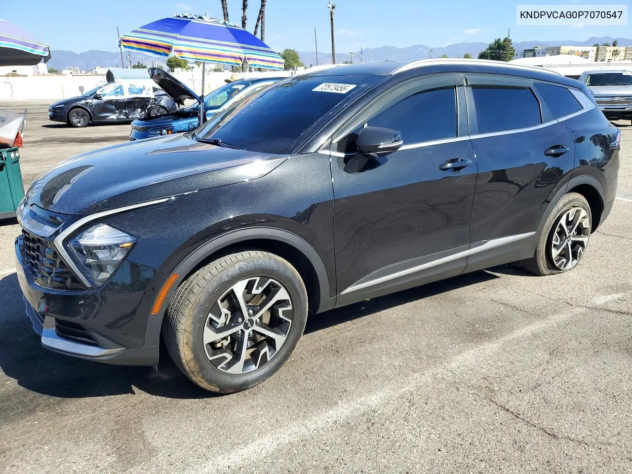 KIA SPORTAGE 2023, VIN KNDPVCAG0P7070547