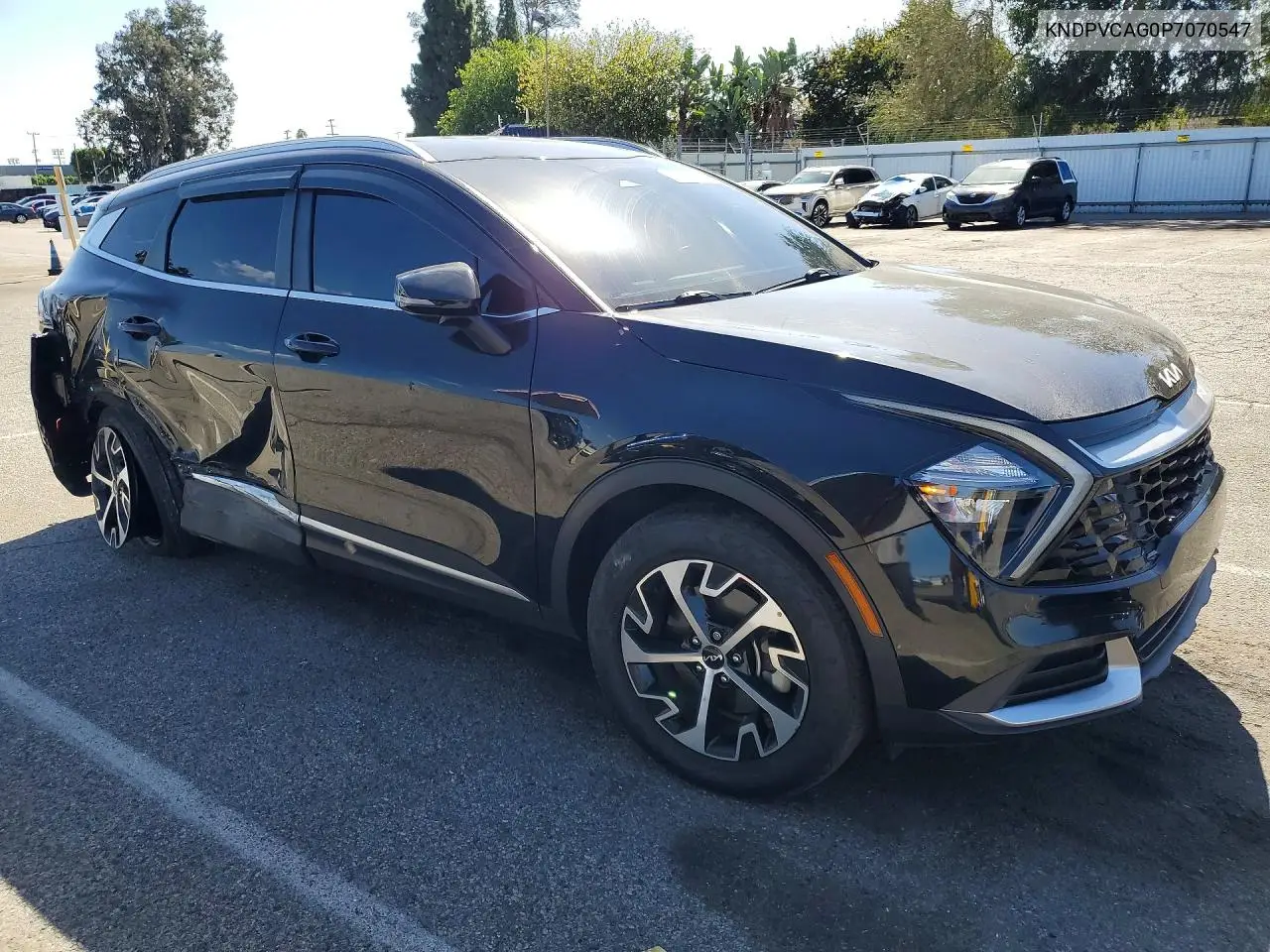 2023 KIA SPORTAGE VIN KNDPVCAG0P7070547 — фото 4