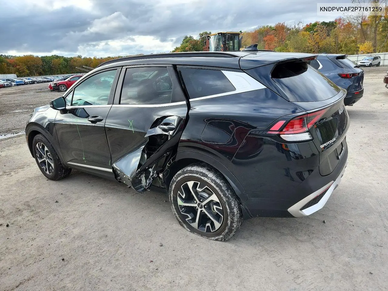 2023 KIA SPORTAGE VIN KNDPVCAF2P7161259 — фото 2