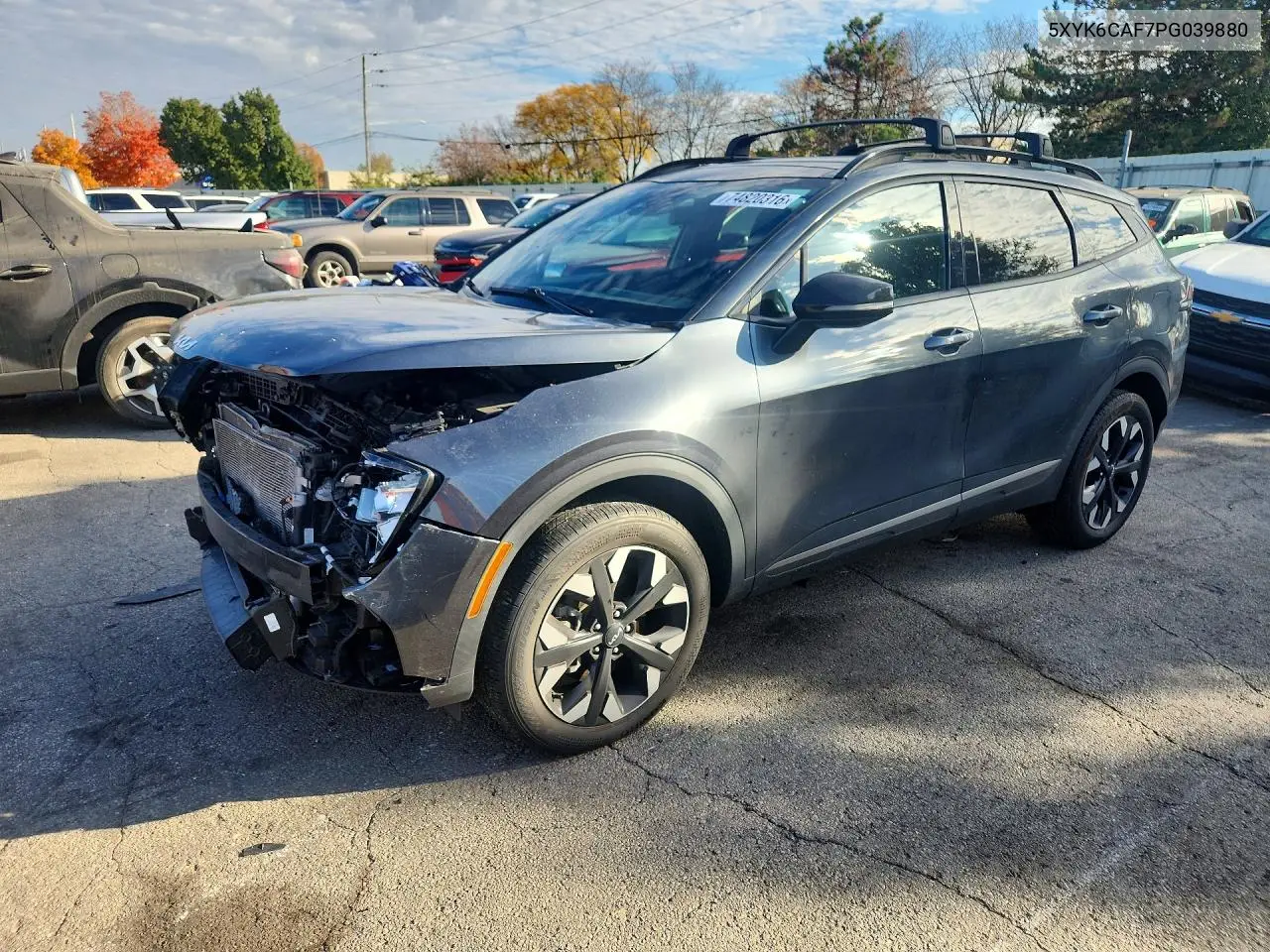KIA SPORTAGE 2023, VIN 5XYK6CAF7PG039880