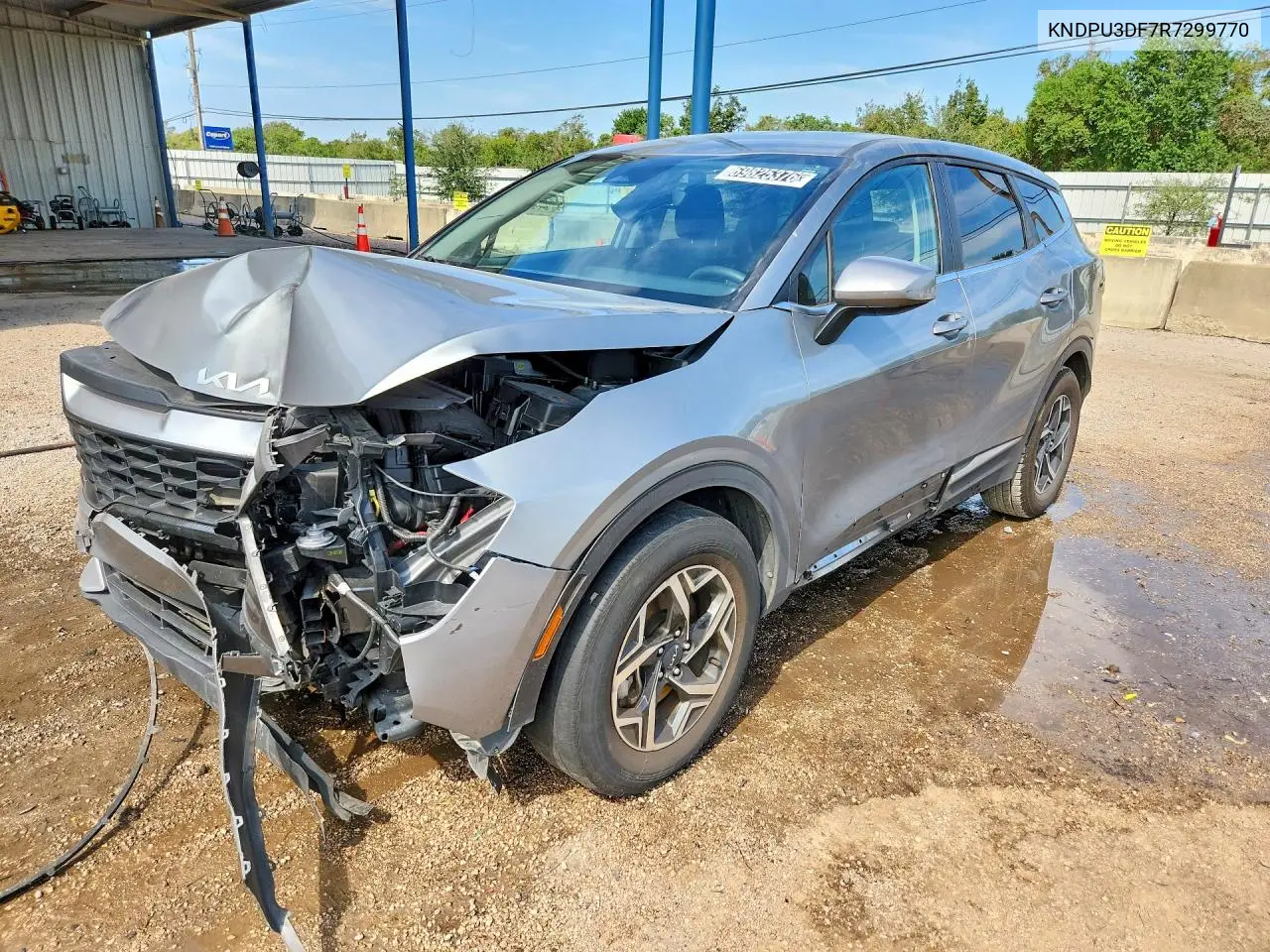 KIA SPORTAGE 2024, VIN KNDPU3DF7R7299770