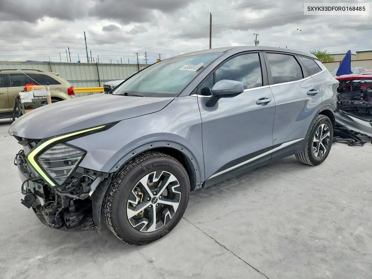 KIA SPORTAGE 2024, VIN 5XYK33DF0RG168485