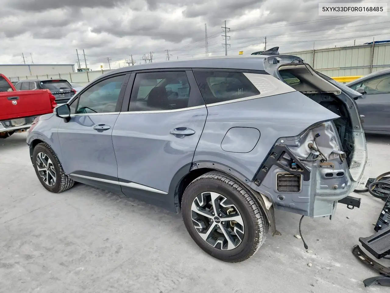2024 KIA SPORTAGE VIN 5XYK33DF0RG168485 — фото 2