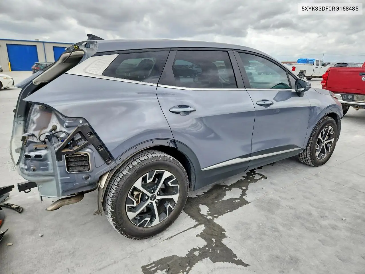 2024 KIA SPORTAGE VIN 5XYK33DF0RG168485 — фото 3