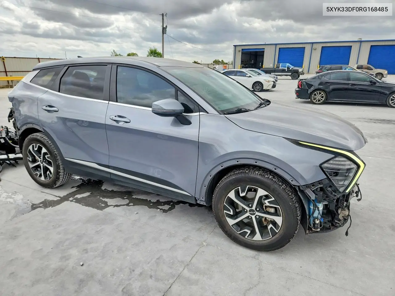 2024 KIA SPORTAGE VIN 5XYK33DF0RG168485 — фото 4