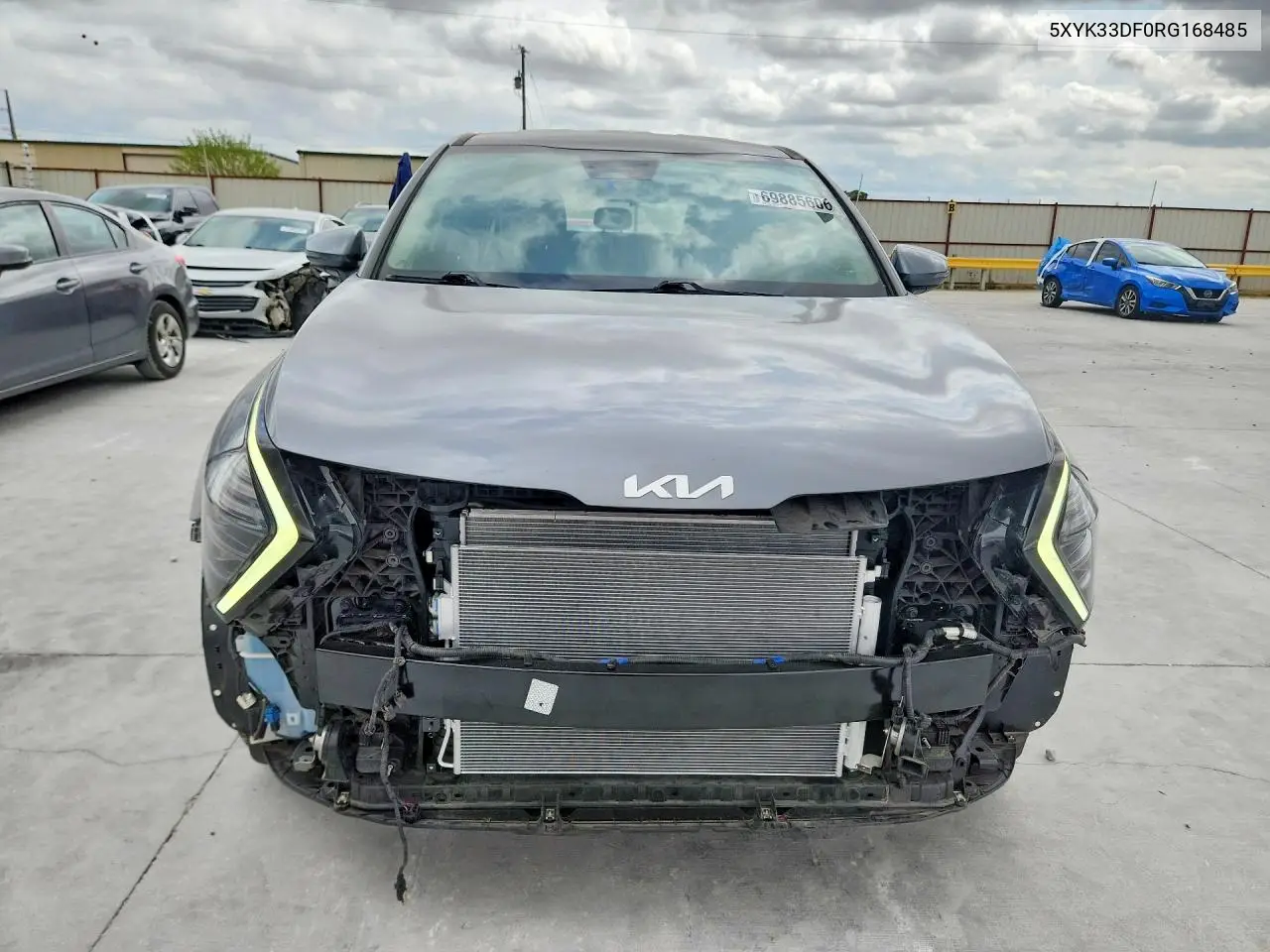 2024 KIA SPORTAGE VIN 5XYK33DF0RG168485 — фото 5