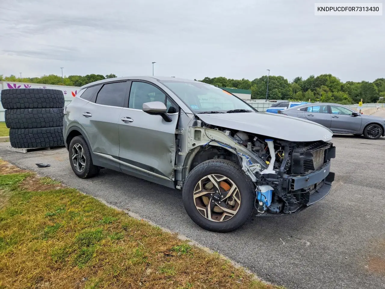 2024 KIA SPORTAGE VIN KNDPUCDF0R7313430 — фото 4