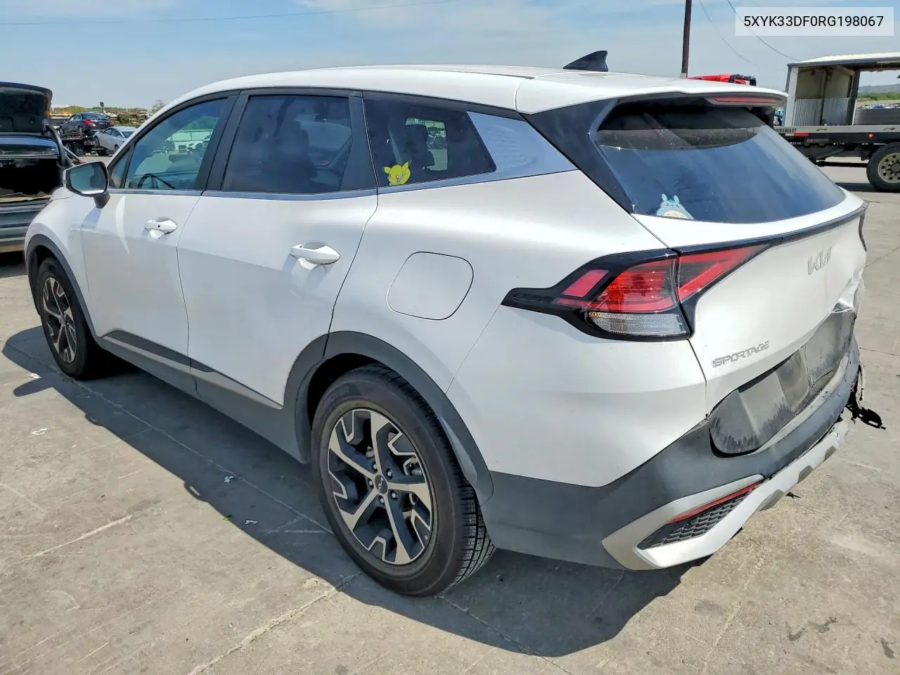 2024 KIA SPORTAGE VIN 5XYK33DF0RG198067 — фото 2
