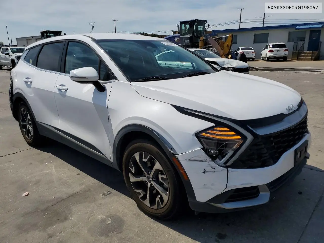 2024 KIA SPORTAGE VIN 5XYK33DF0RG198067 — фото 4