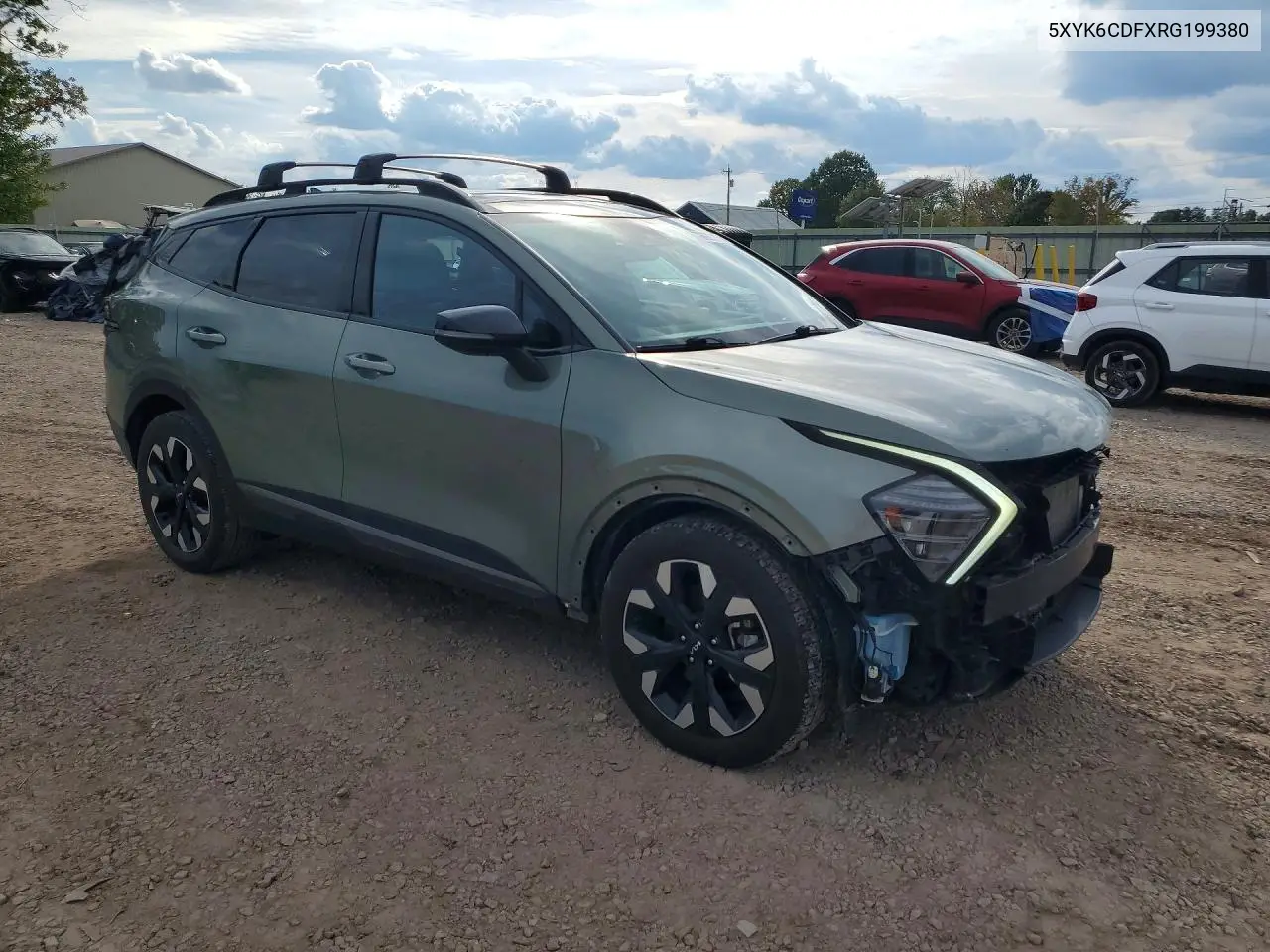 2024 KIA SPORTAGE VIN 5XYK6CDFXRG199380 — фото 4
