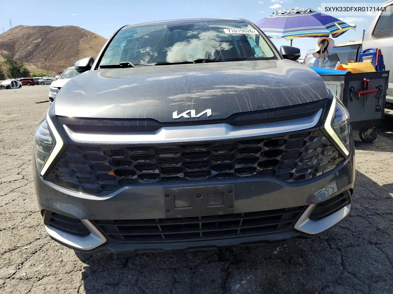 2024 KIA SPORTAGE VIN 5XYK33DFXRG171443 — фото 5