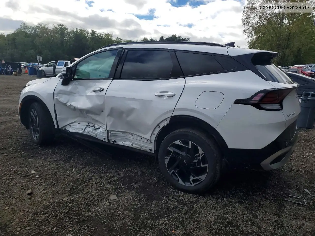 2024 KIA SPORTAGE VIN 5XYK5CDF5RG229517 — фото 2