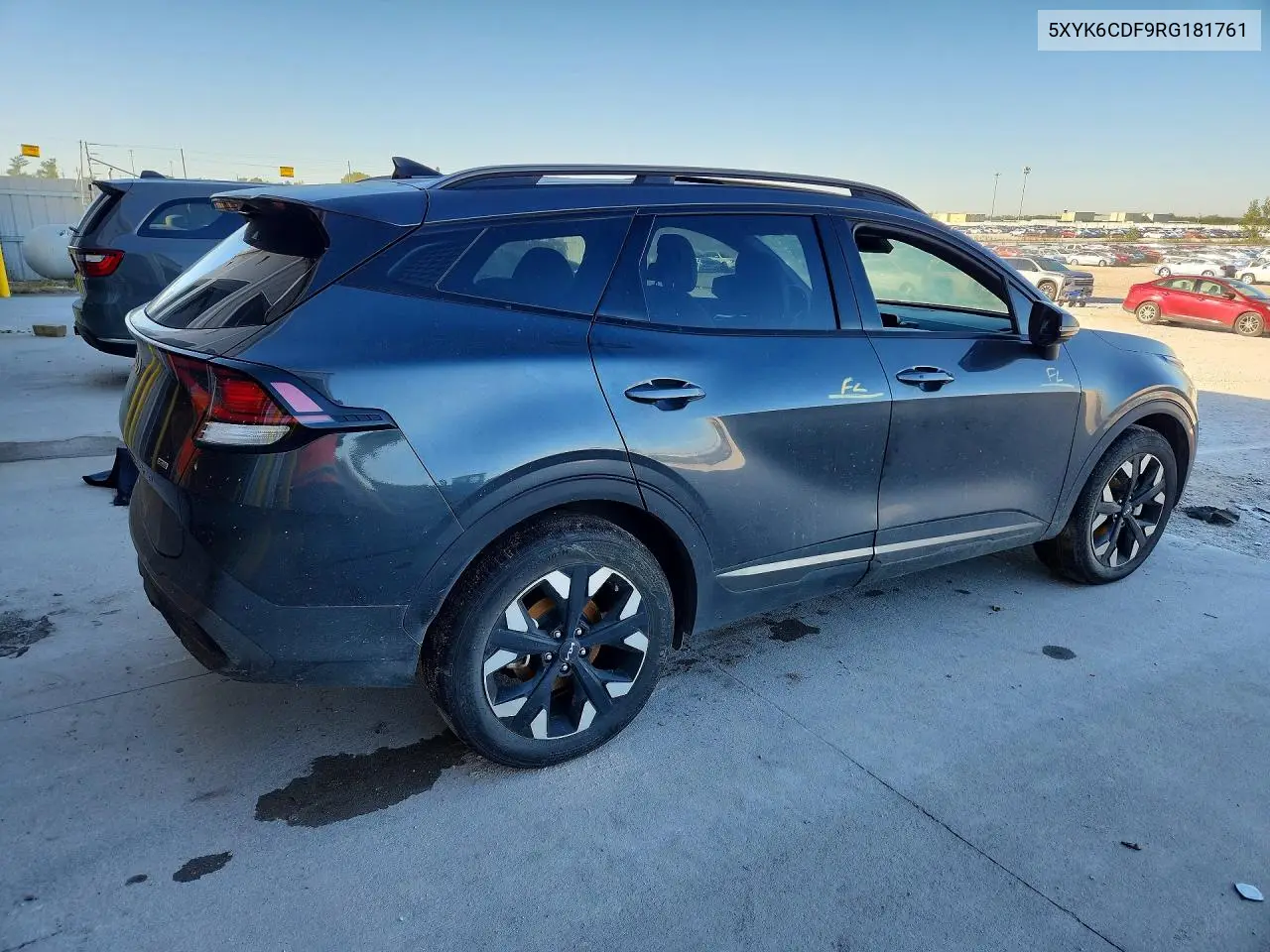 2024 KIA SPORTAGE VIN 5XYK6CDF9RG181761 — фото 3