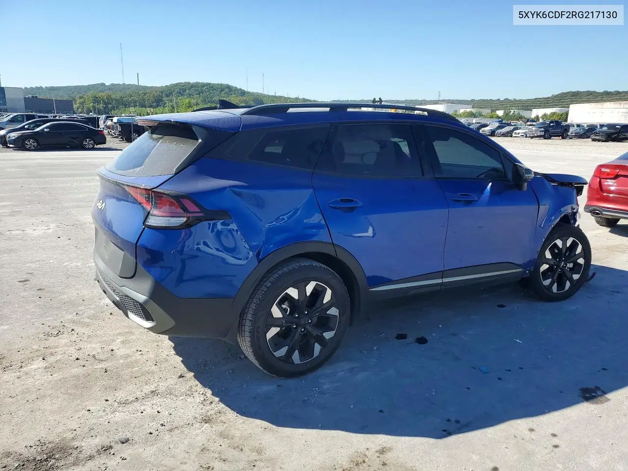 2024 KIA SPORTAGE VIN 5XYK6CDF2RG217130 — фото 3