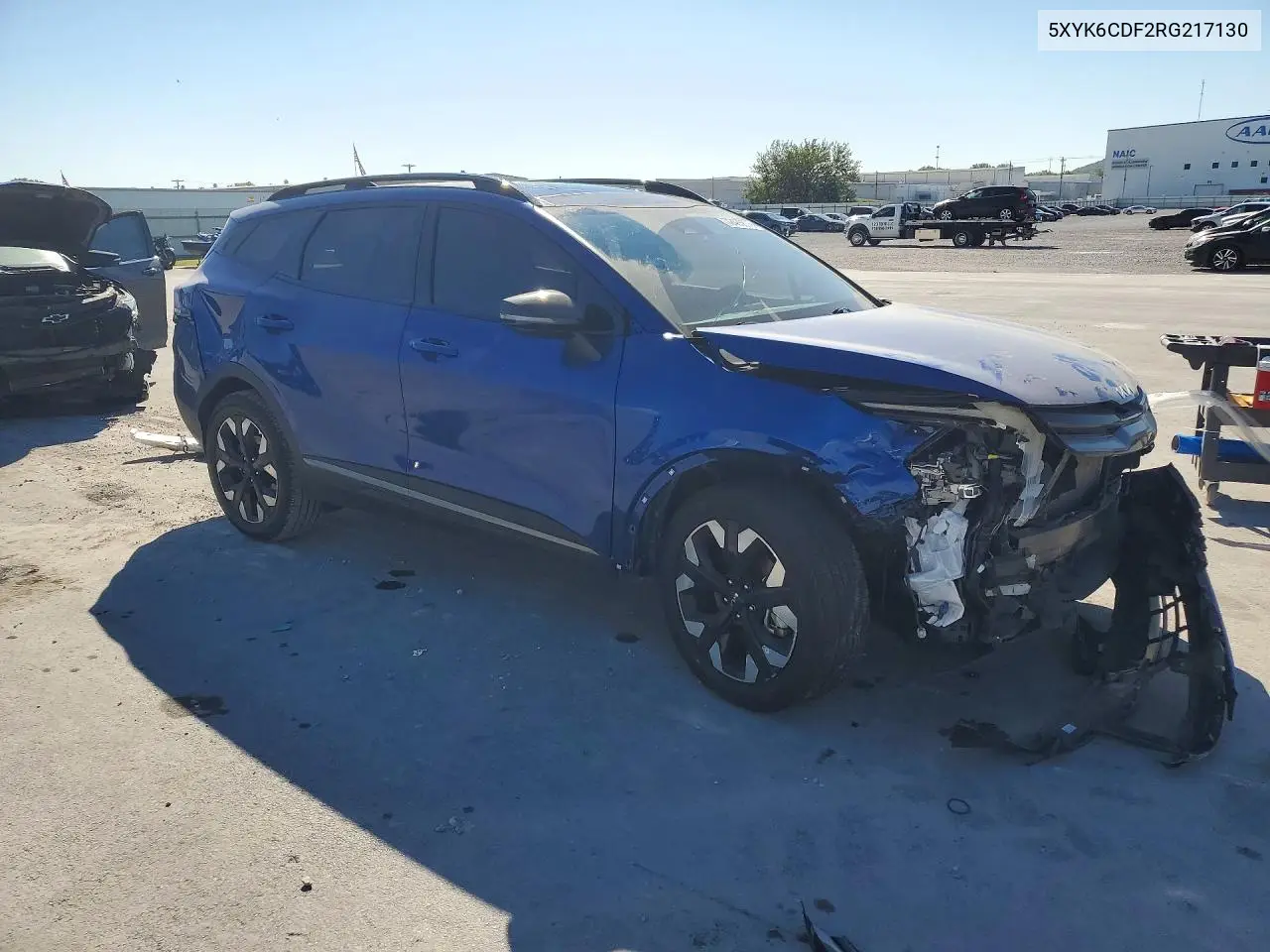 2024 KIA SPORTAGE VIN 5XYK6CDF2RG217130 — фото 4