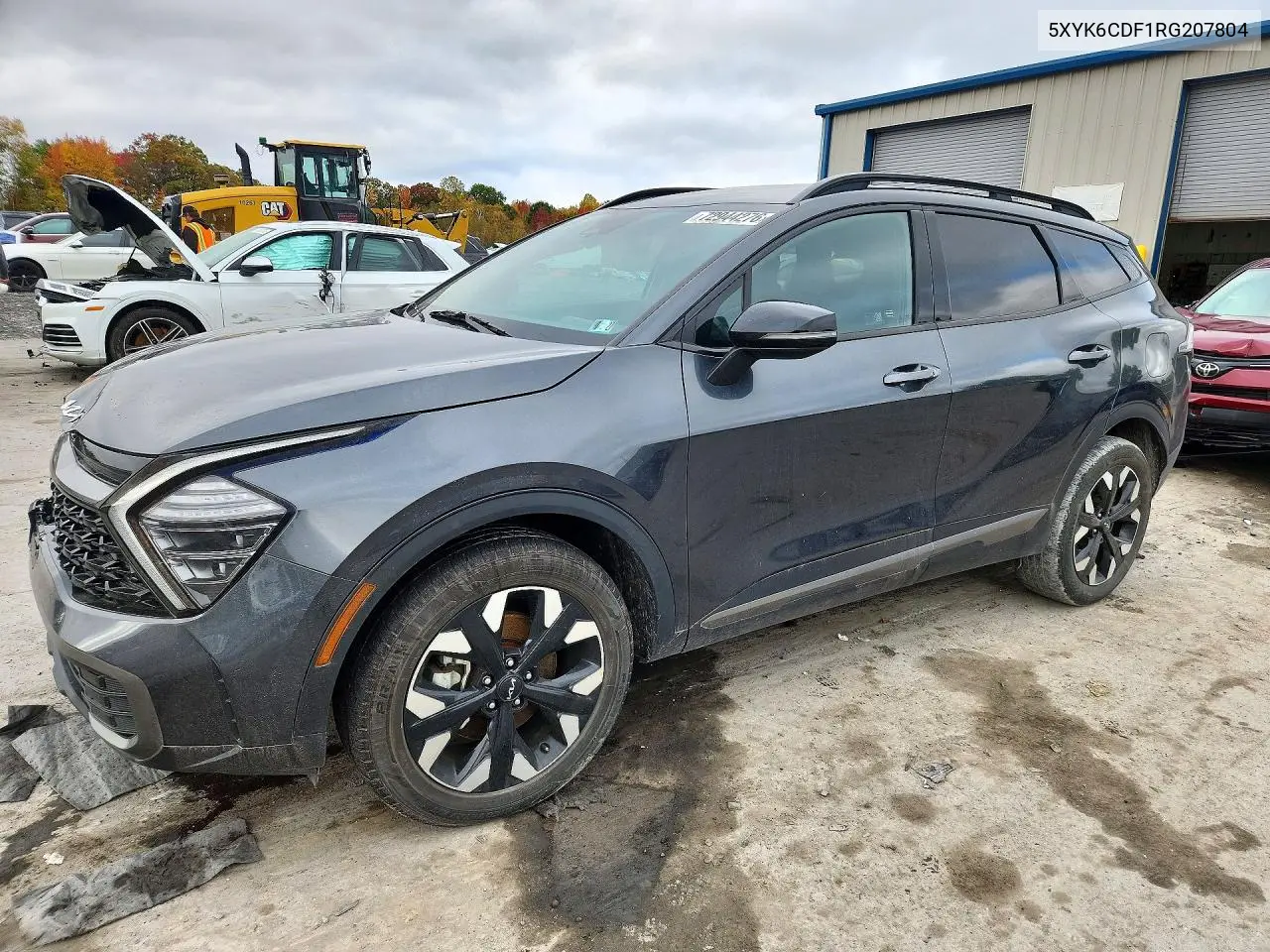 KIA SPORTAGE 2024, VIN 5XYK6CDF1RG207804