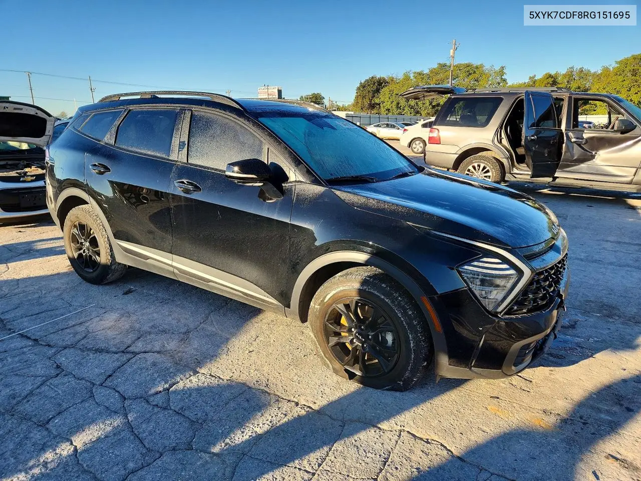 2024 KIA SPORTAGE VIN 5XYK7CDF8RG151695 — фото 4