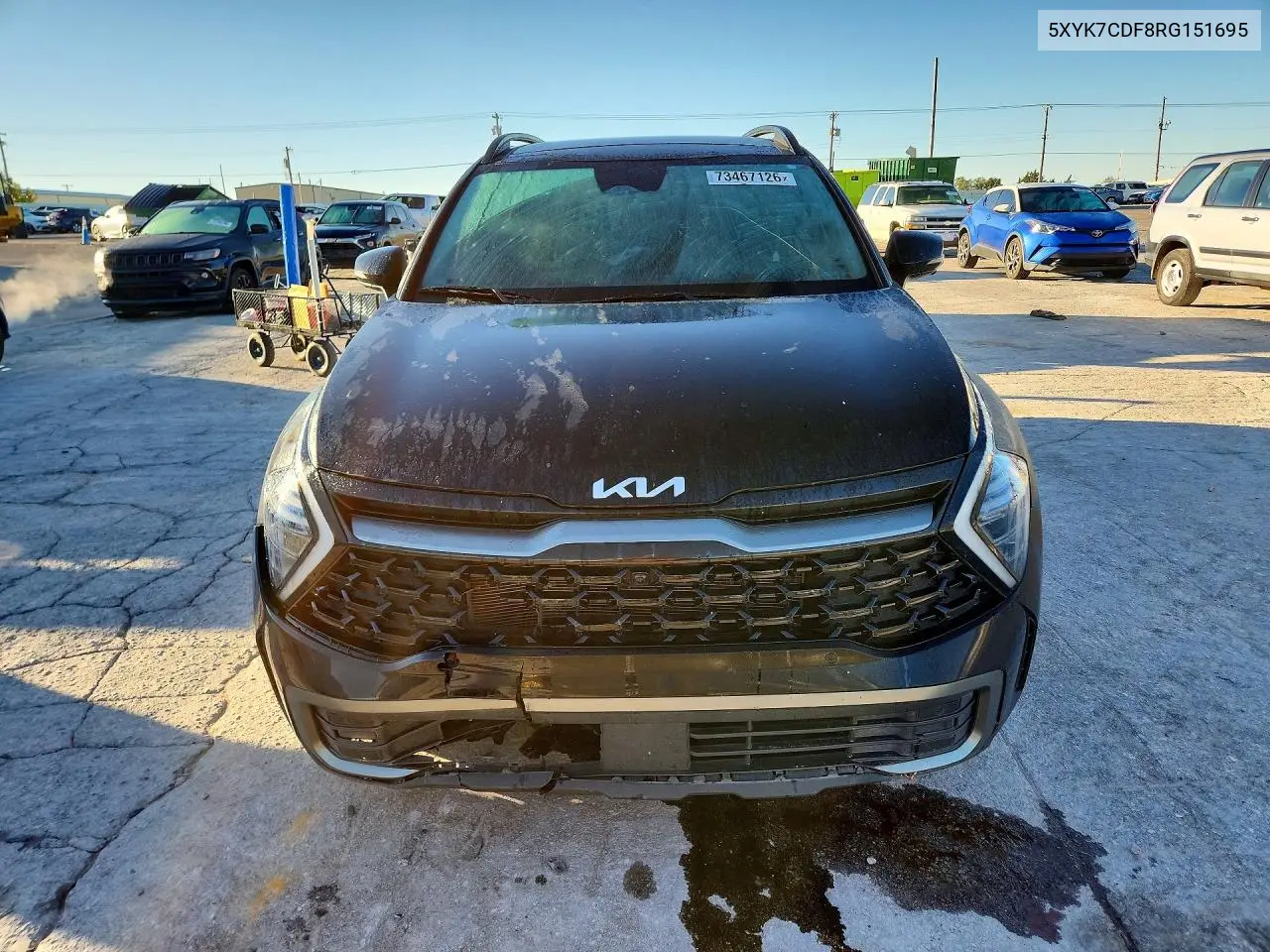 2024 KIA SPORTAGE VIN 5XYK7CDF8RG151695 — фото 5