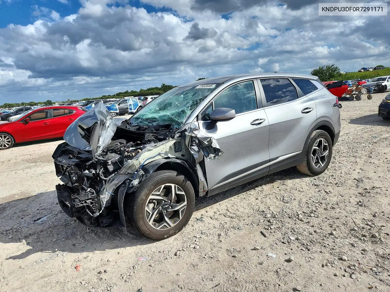 KIA SPORTAGE 2024, VIN KNDPU3DF0R7291171