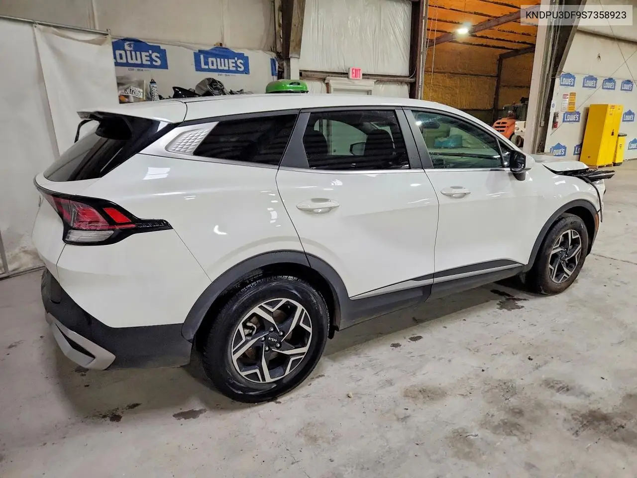 2025 KIA SPORTAGE VIN KNDPU3DF9S7358923 — фото 3