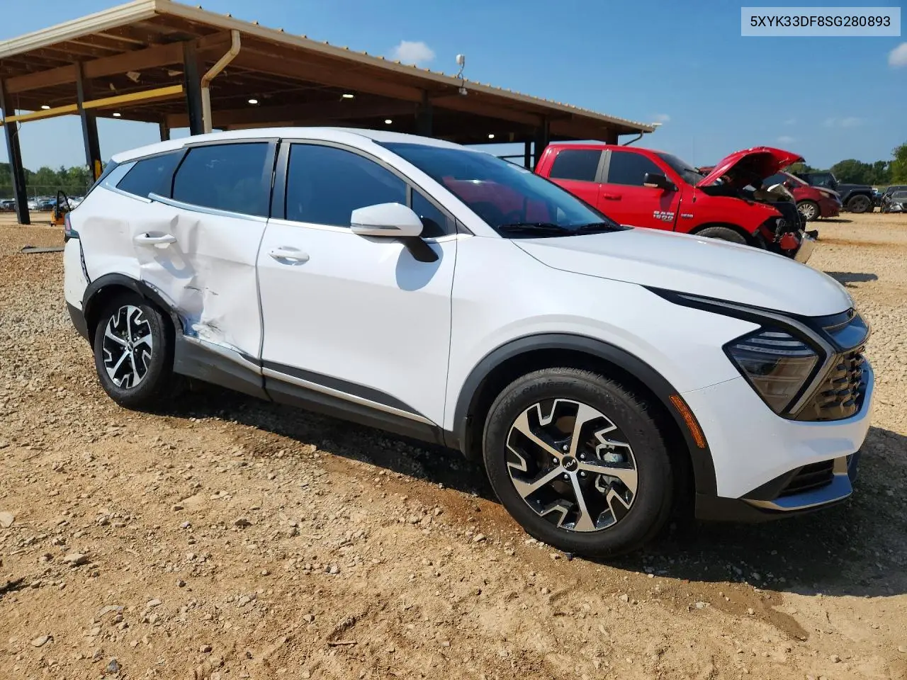 2025 KIA SPORTAGE VIN 5XYK33DF8SG280893 — фото 4