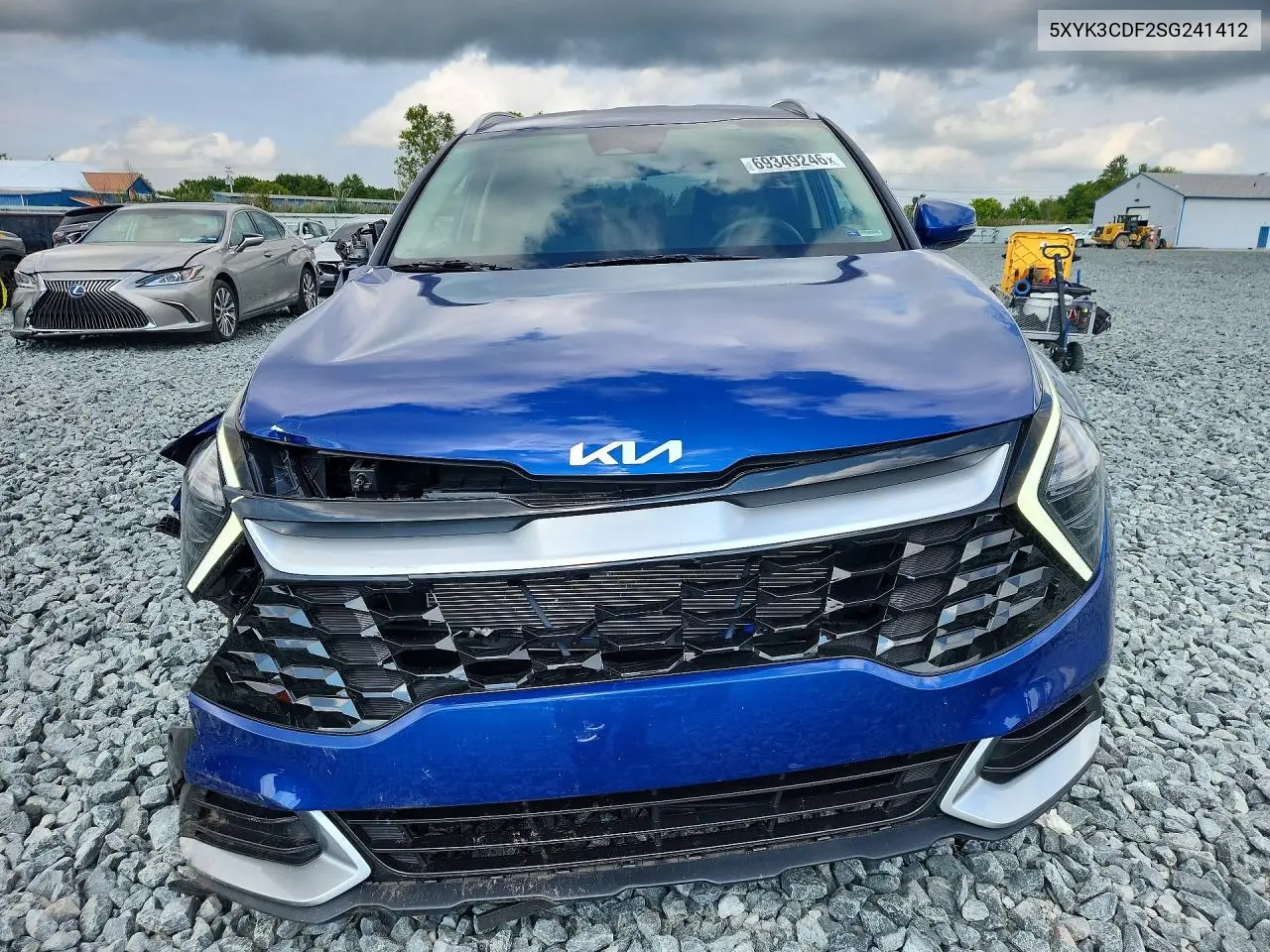 2025 KIA SPORTAGE VIN 5XYK3CDF2SG241412 — фото 5