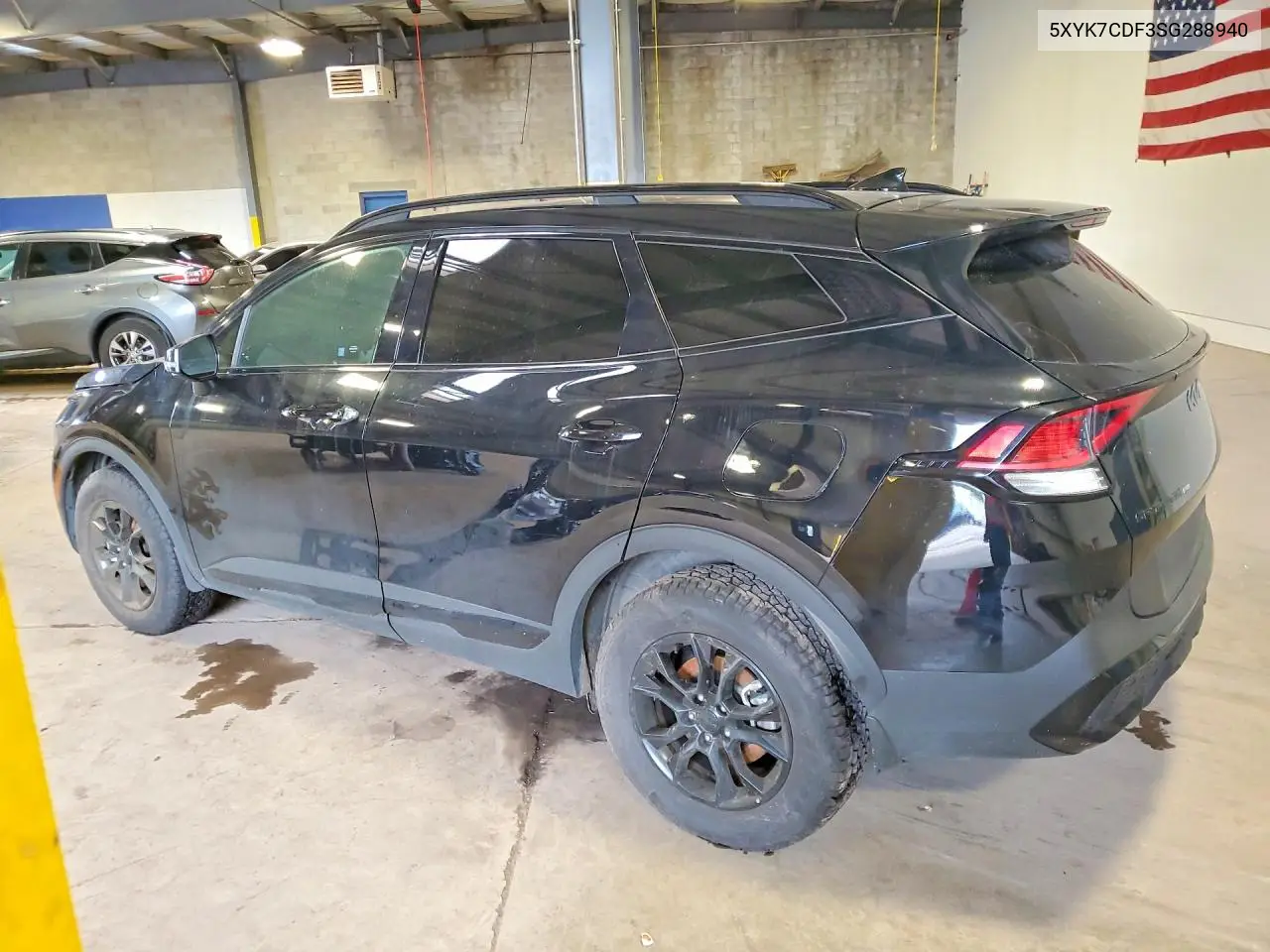 2025 KIA SPORTAGE VIN 5XYK7CDF3SG288940 — фото 2