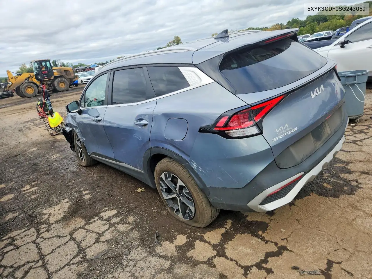 2025 KIA SPORTAGE VIN 5XYK3CDF0SG243059 — фото 2
