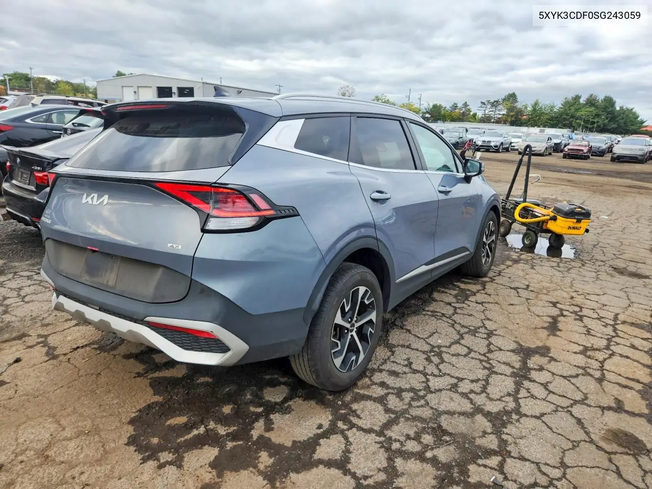 2025 KIA SPORTAGE VIN 5XYK3CDF0SG243059 — фото 3