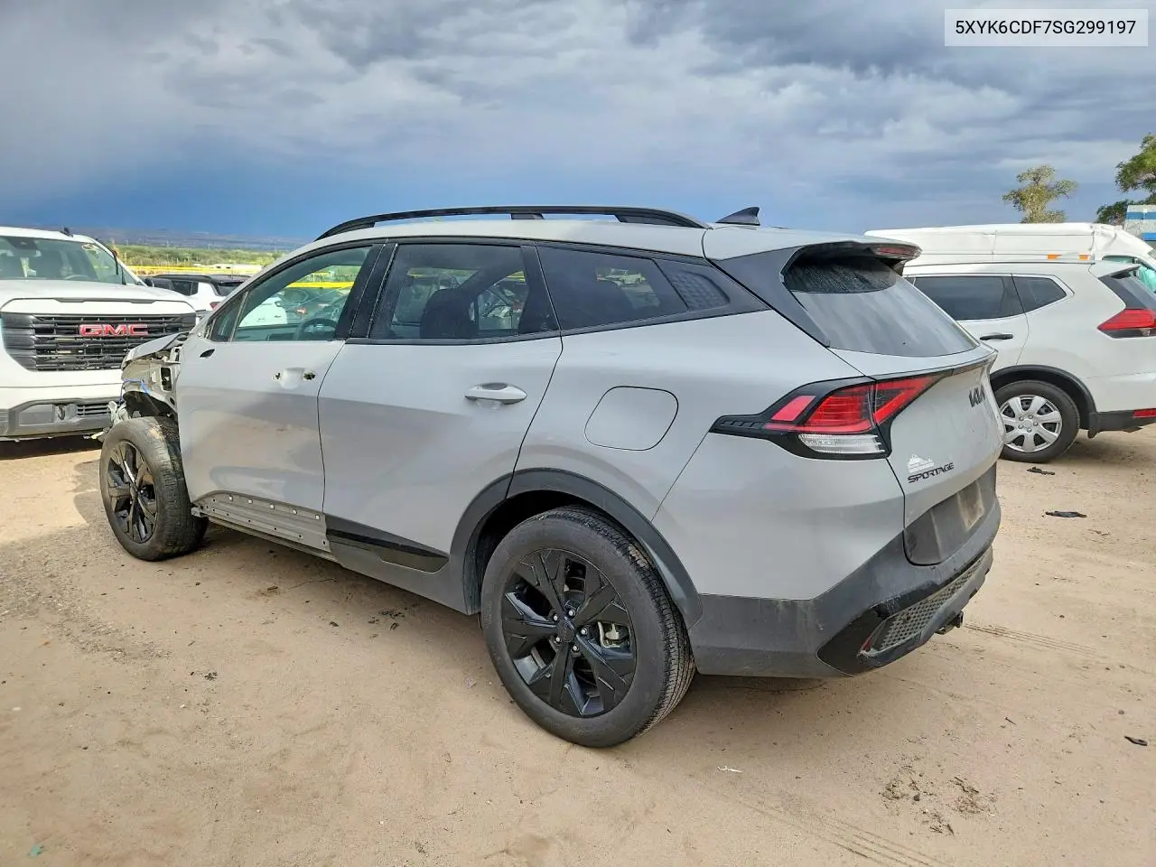 2025 KIA SPORTAGE VIN 5XYK6CDF7SG299197 — фото 2