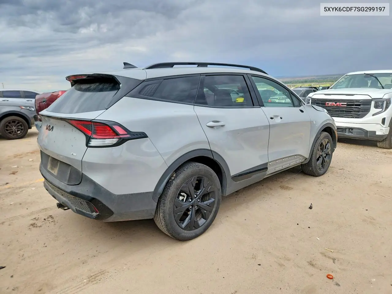 2025 KIA SPORTAGE VIN 5XYK6CDF7SG299197 — фото 3