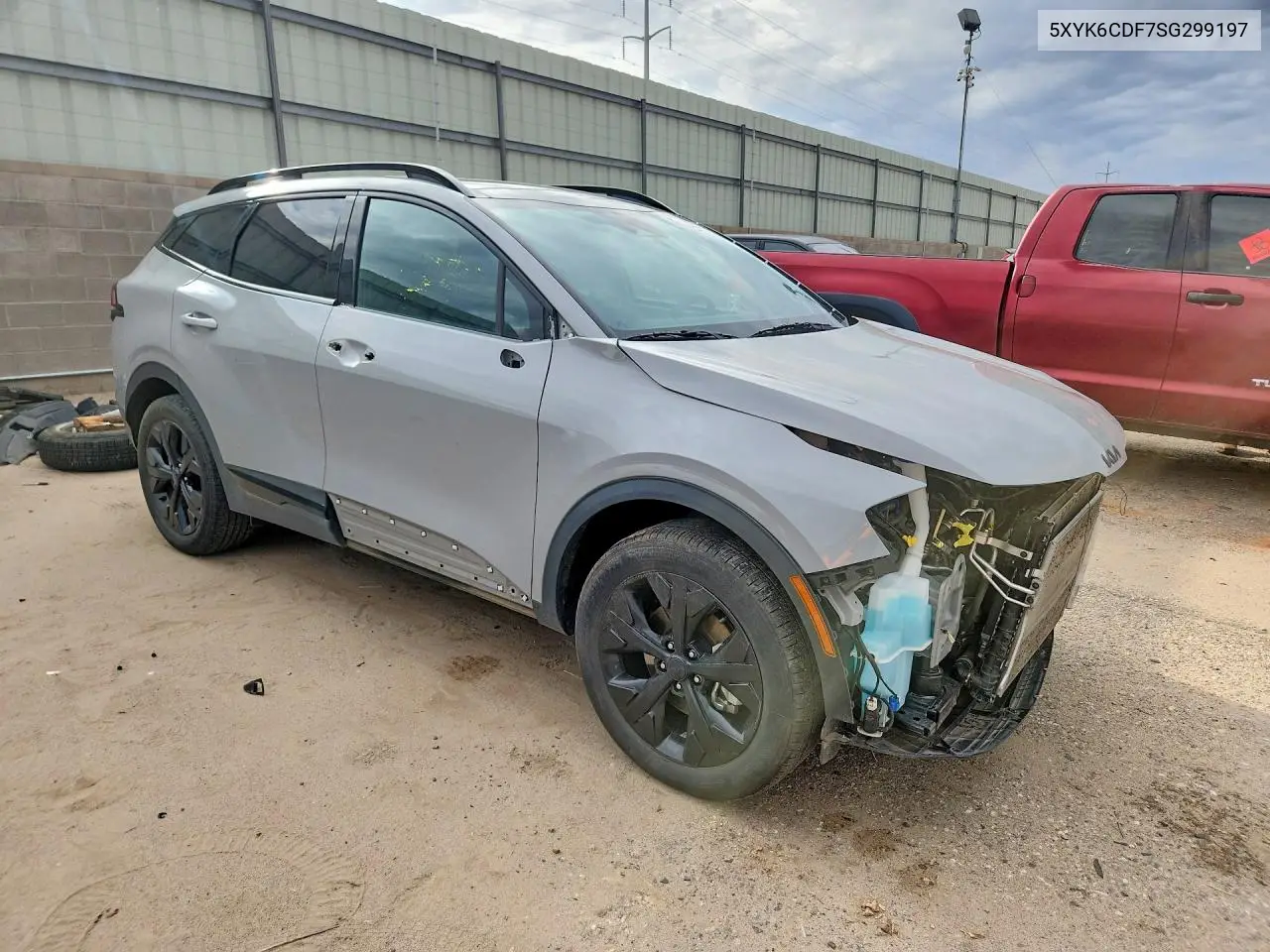 2025 KIA SPORTAGE VIN 5XYK6CDF7SG299197 — фото 4