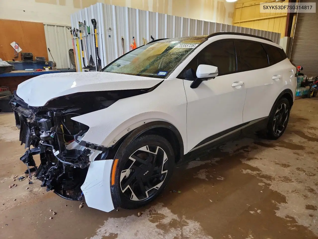 KIA SPORTAGE 2025, VIN 5XYK53DF7SG314817