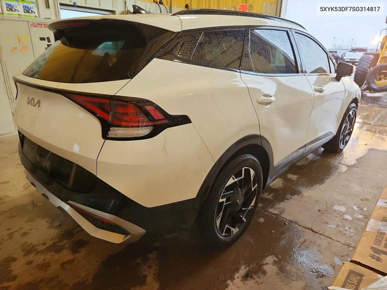 2025 KIA SPORTAGE VIN 5XYK53DF7SG314817 — фото 3