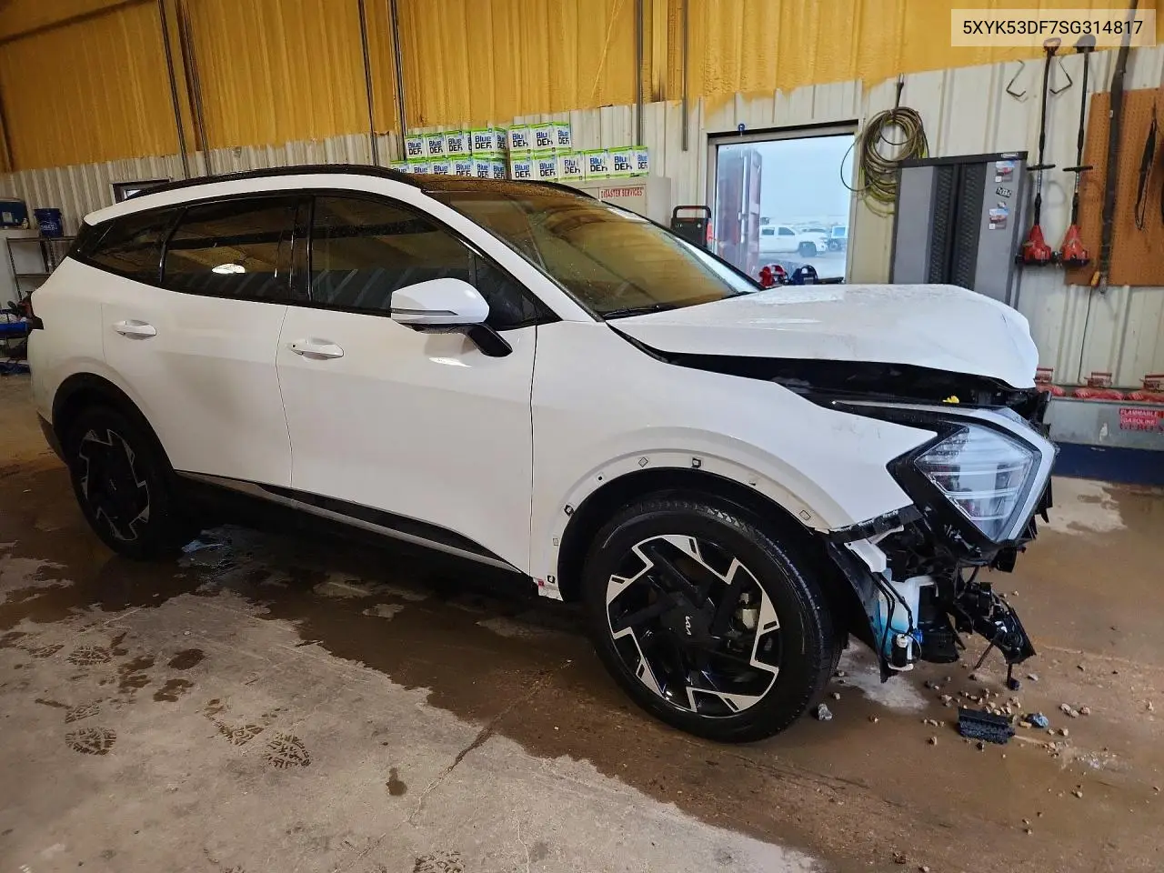 2025 KIA SPORTAGE VIN 5XYK53DF7SG314817 — фото 4