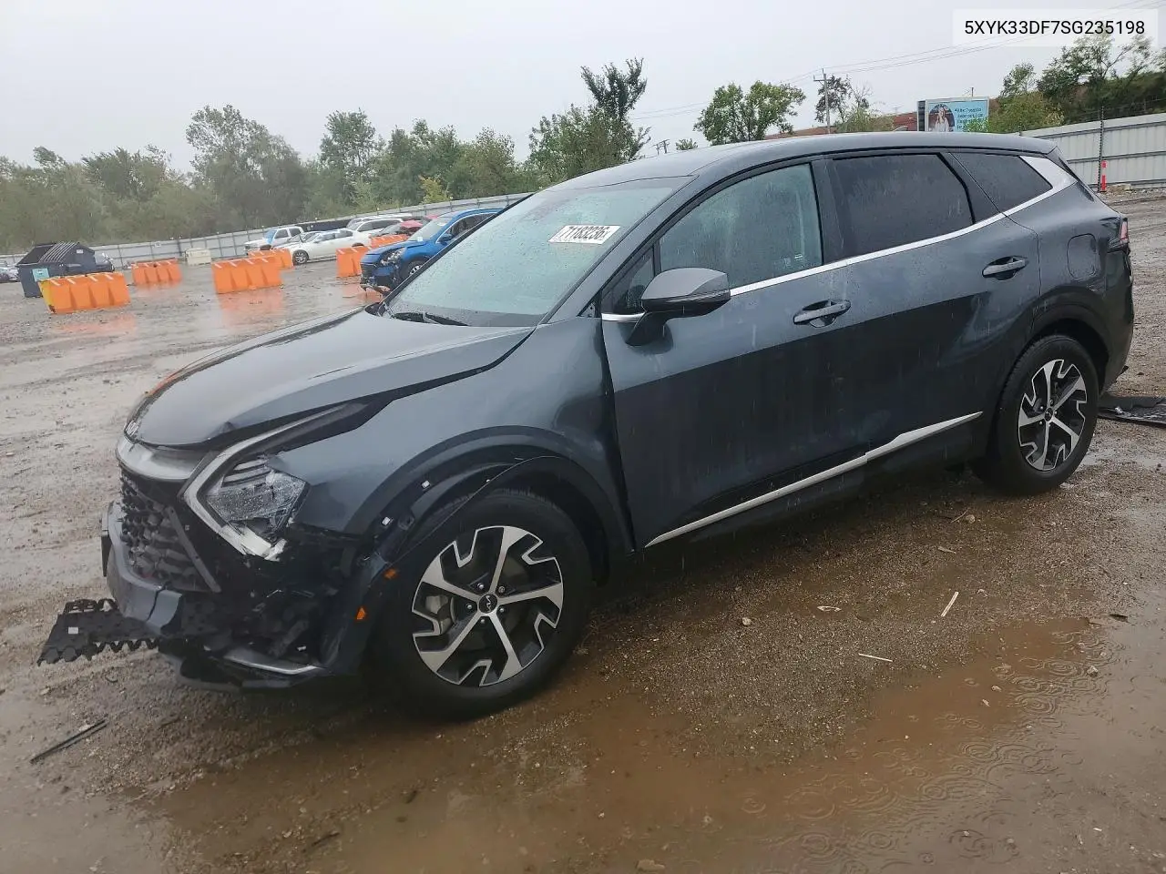 KIA SPORTAGE 2025, VIN 5XYK33DF7SG235198