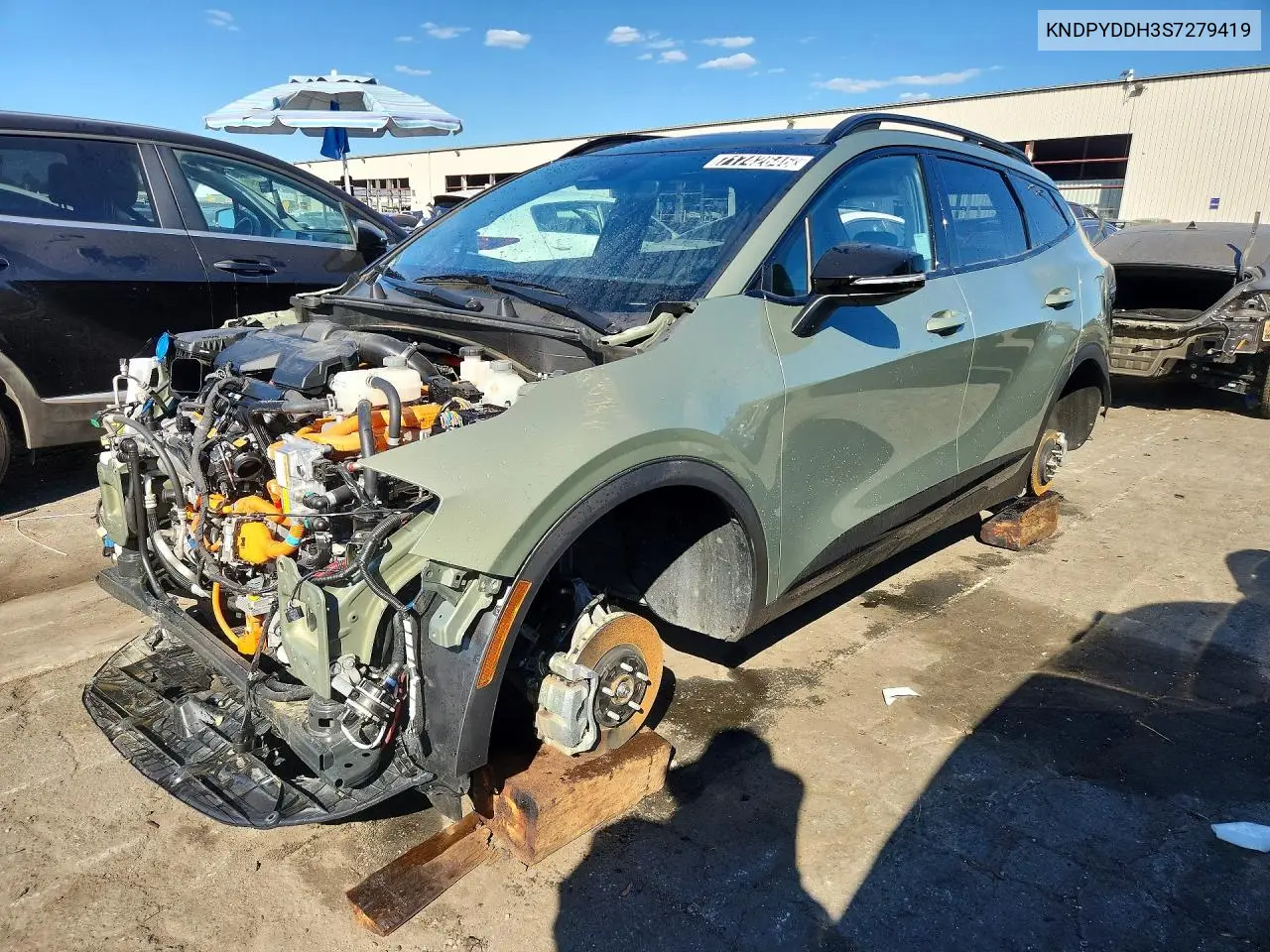 KIA SPORTAGE 2025, VIN KNDPYDDH3S7279419