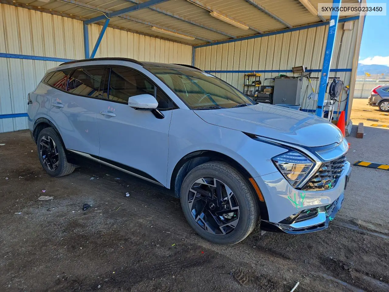KIA SPORTAGE 2025, VIN 5XYK5CDF0SG233450