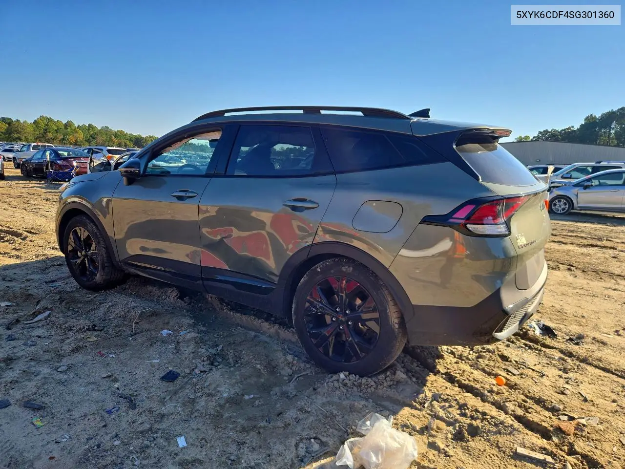 2025 KIA SPORTAGE VIN 5XYK6CDF4SG301360 — фото 2