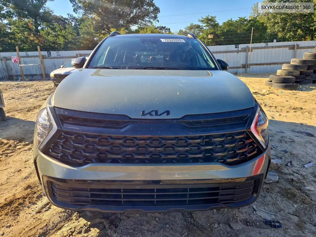 2025 KIA SPORTAGE VIN 5XYK6CDF4SG301360 — фото 5
