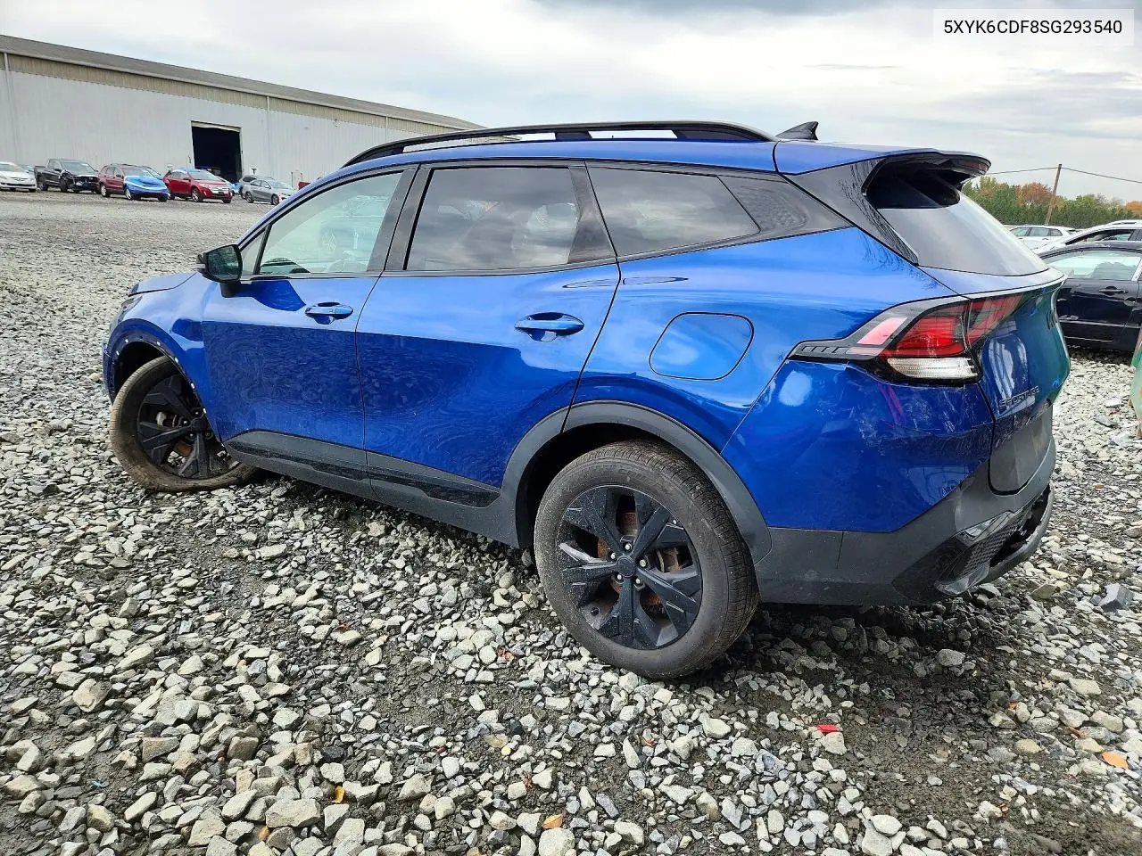 2025 KIA SPORTAGE VIN 5XYK6CDF8SG293540 — фото 2