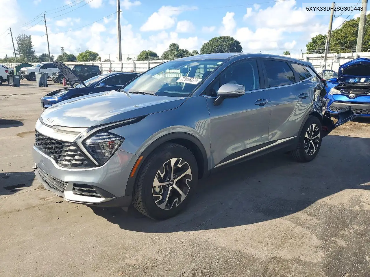 KIA SPORTAGE 2025, VIN 5XYK33DF2SG300443