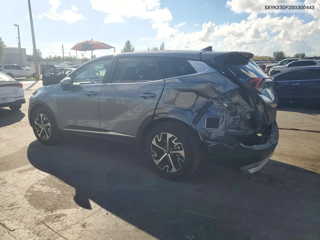2025 KIA SPORTAGE VIN 5XYK33DF2SG300443 — фото 2