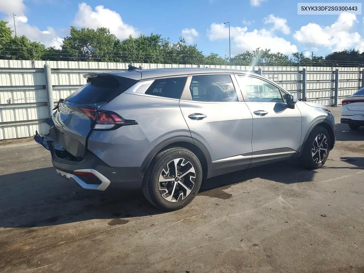 2025 KIA SPORTAGE VIN 5XYK33DF2SG300443 — фото 3