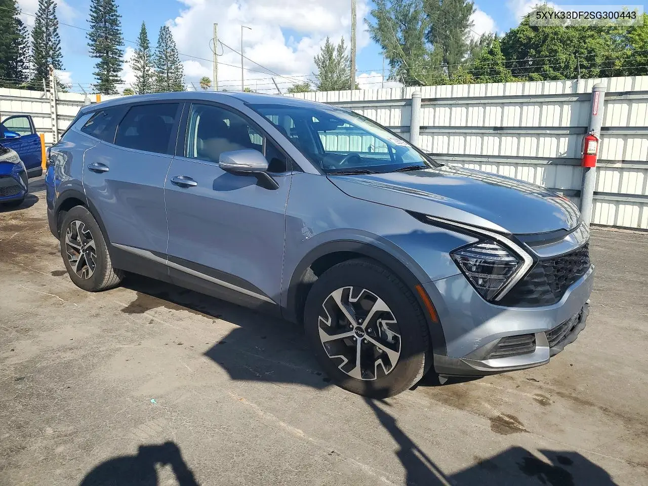 2025 KIA SPORTAGE VIN 5XYK33DF2SG300443 — фото 4
