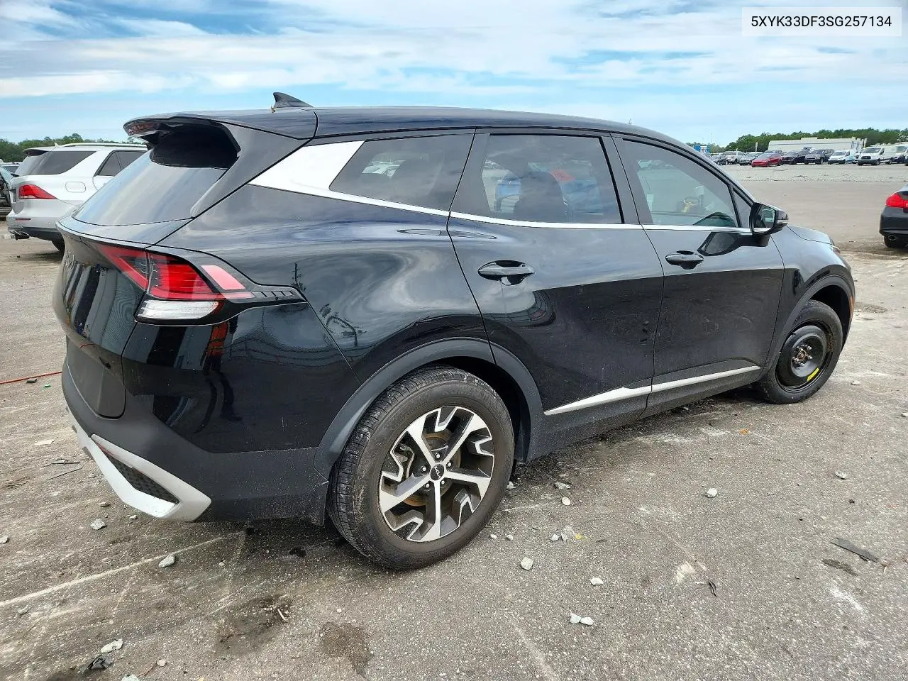 2025 KIA SPORTAGE VIN 5XYK33DF3SG257134 — фото 3
