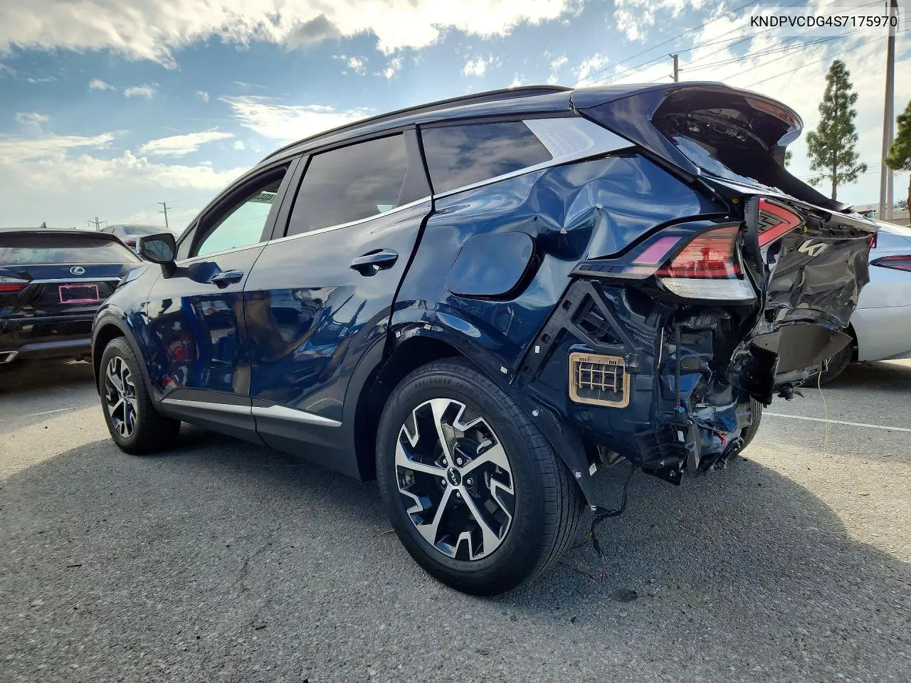 2025 KIA SPORTAGE VIN KNDPVCDG4S7175970 — фото 2